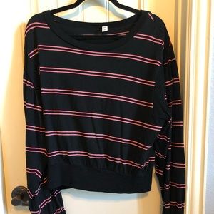 Pink and Black Neiman Marcus Sweatshirt